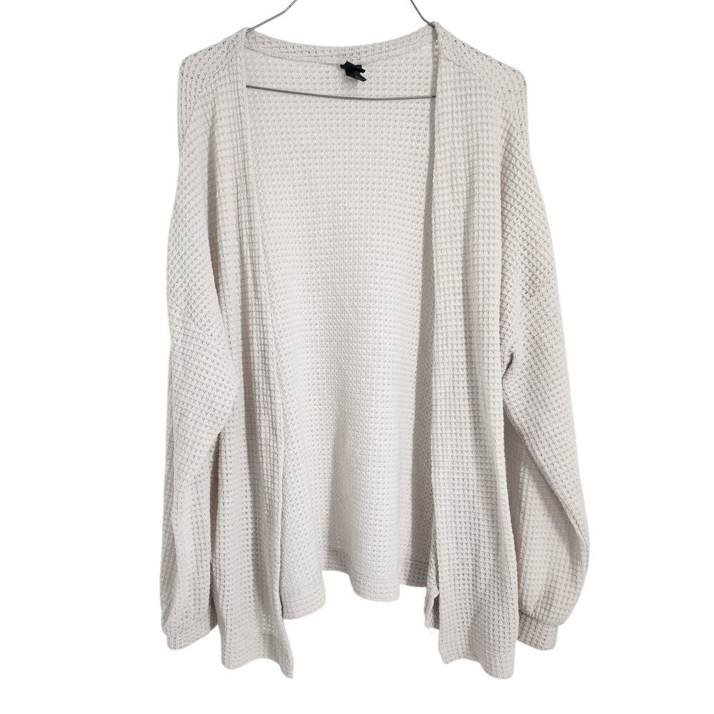 Wild Fable Cream Colored Knit Open Front Cardigan Womens Size Extra Small XS